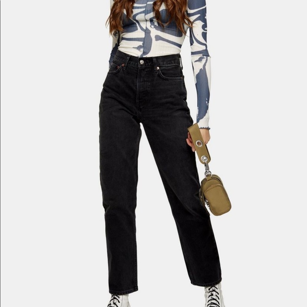 Black dad jean
